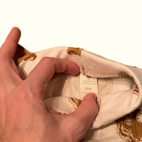 Kate Quinn 0-3 mos BAMBOO tiger set 🔺SOLD🔺 - Picture 3 of 3